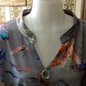 Four leaf clover necklace